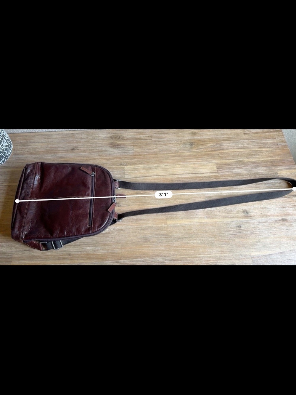 Jack Georges Voyager Convertible Small Backpack Brown Buffalo Leather Zip Close - Picture 14 of 14